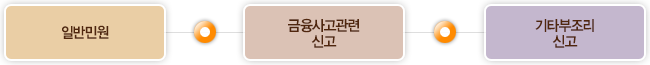 일반민원,금융사고관련신고,기타부조리신고