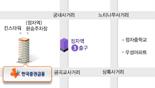 분당지점 지도
