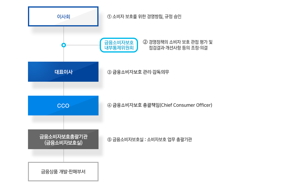 금융소비자보호 조직도