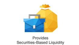 Provides Securities-Based Liquidity