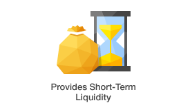 Provides Short-Term Liquidity