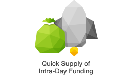 Quick Supply of Intra-Day Funding