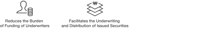 Reduces the Burden of Funding of Underwriters, Facilitates the Underwriting and Distribution of Issued Securities